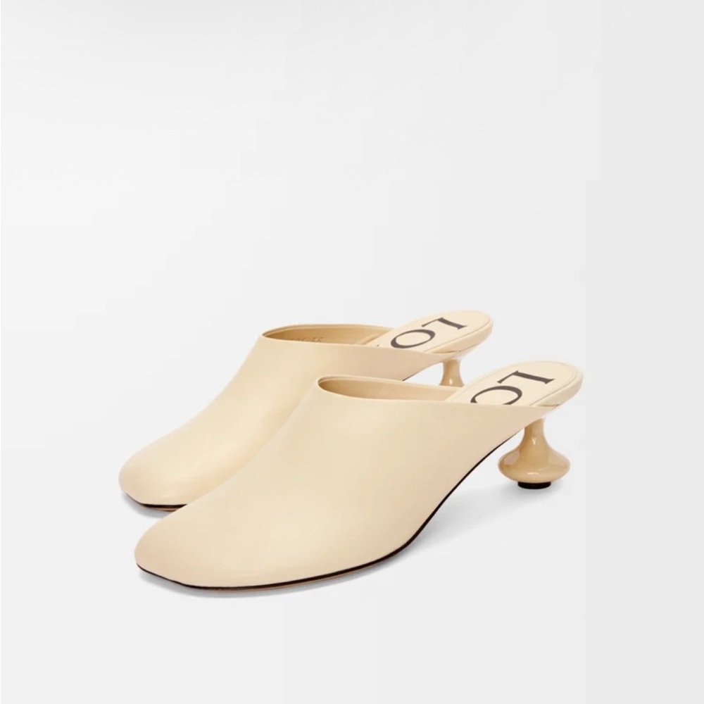NIB Loewe Toy Mule White 39